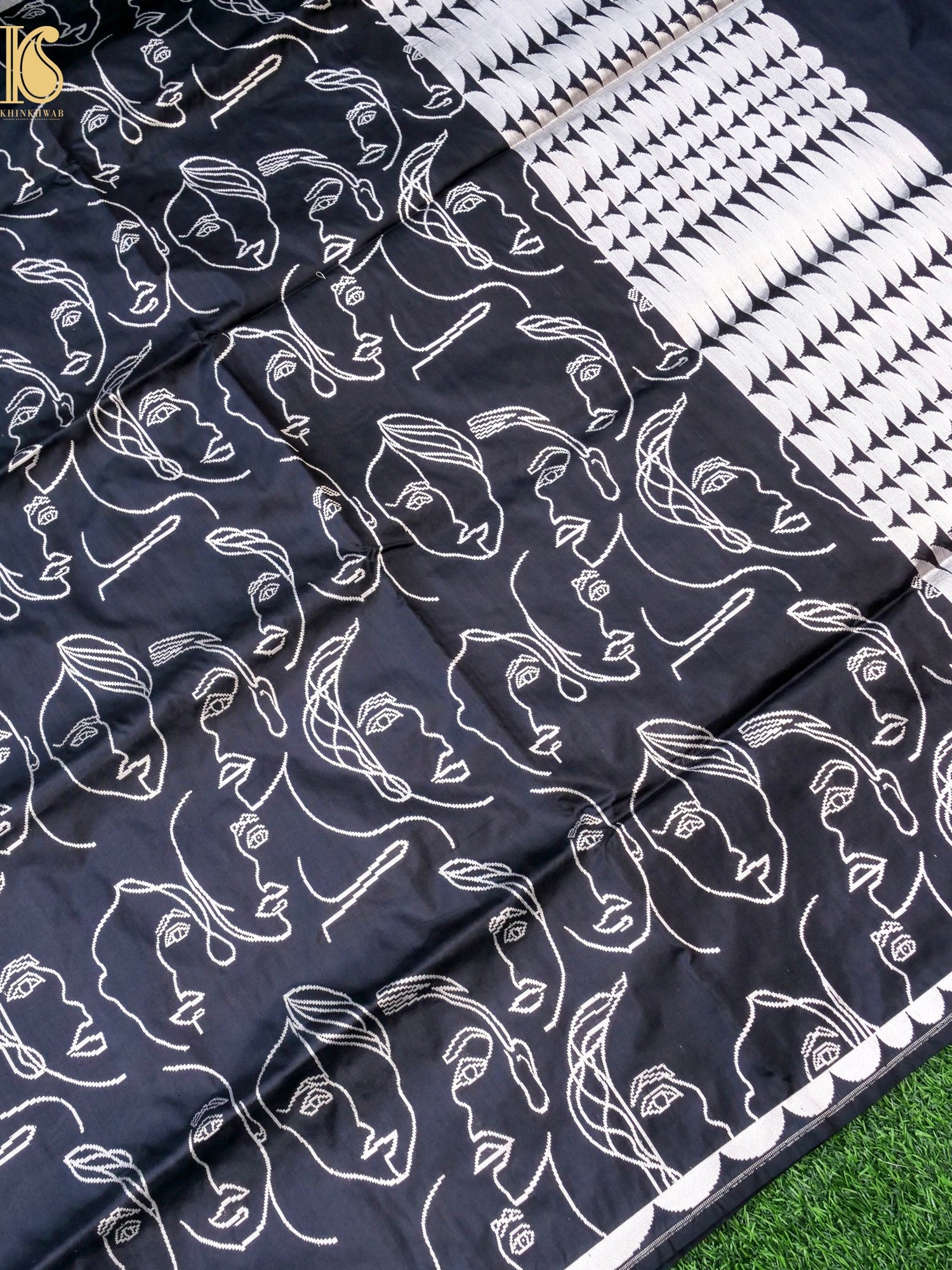 Handloom Banarasi Silk Tanchoi Face Saree