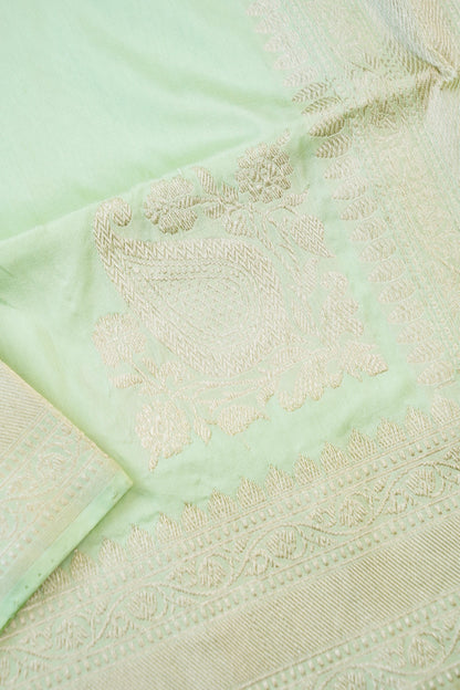 Handloom Banarasi Pure Katan Silk Kadwa Saree