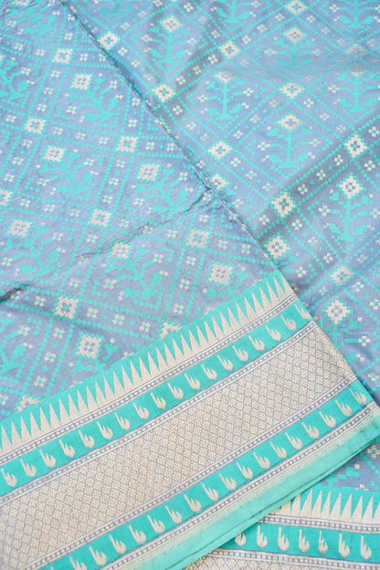 Handwoven Banarasi Katan Silk Patola Saree