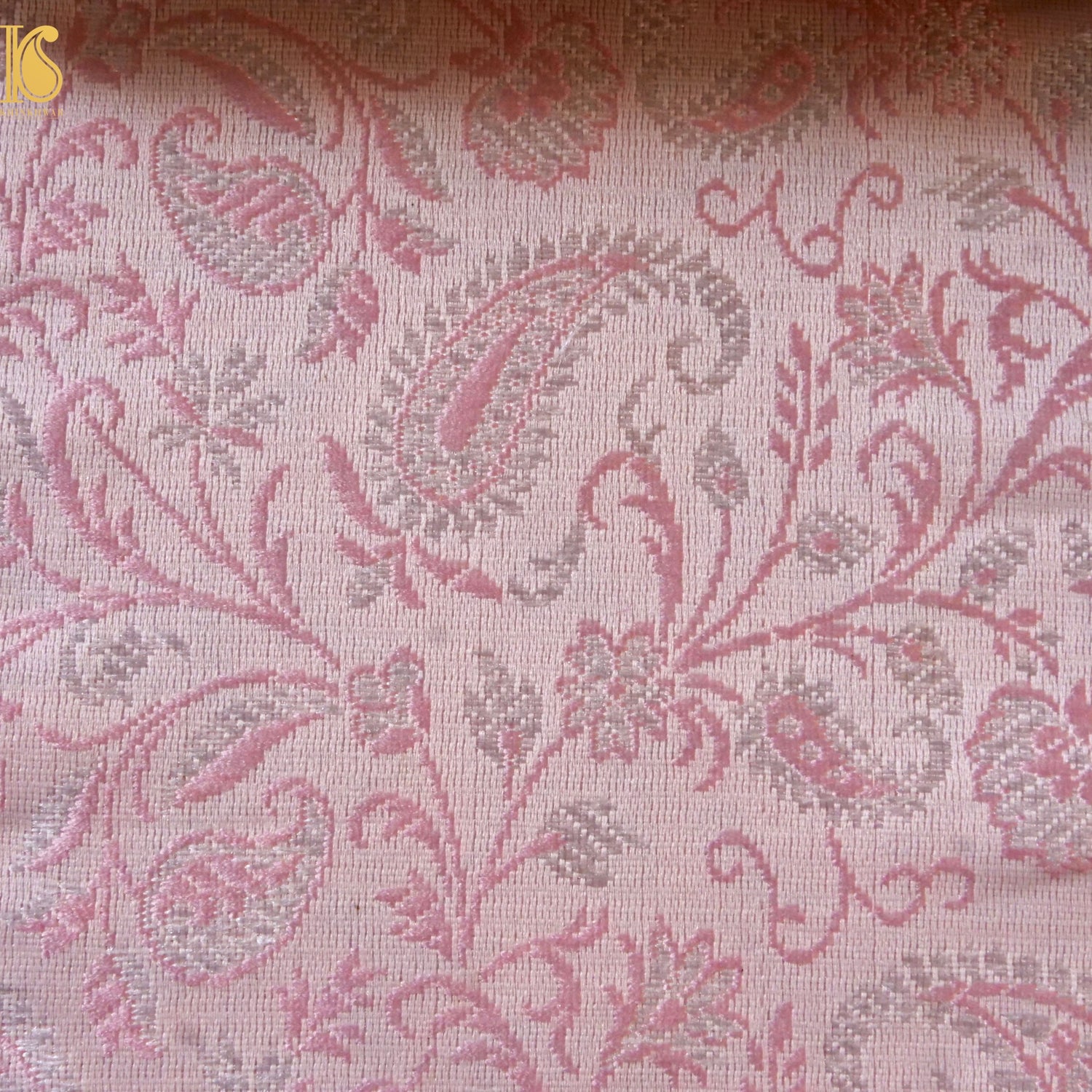 Banarasi Semi Silk Fabric