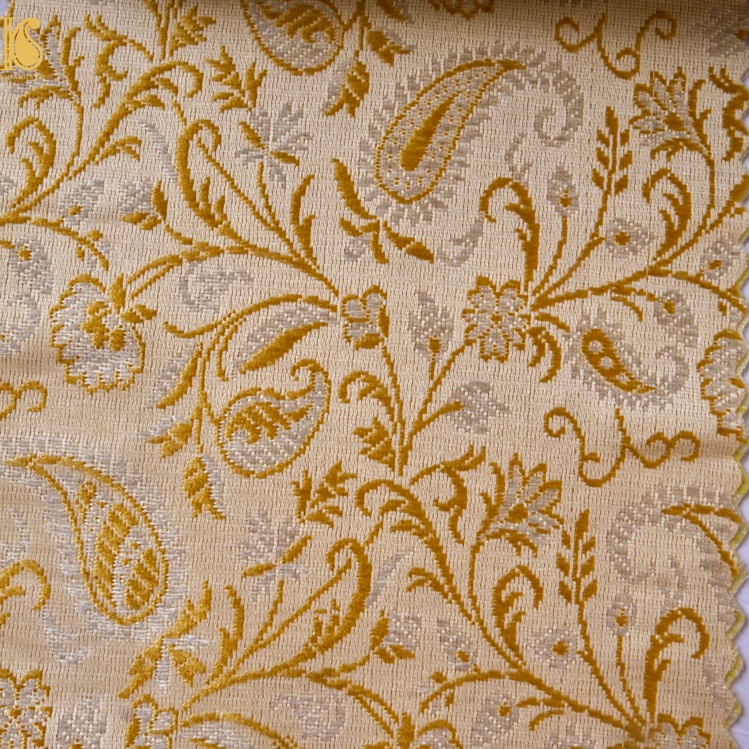 Banarasi Semi Silk Fabric