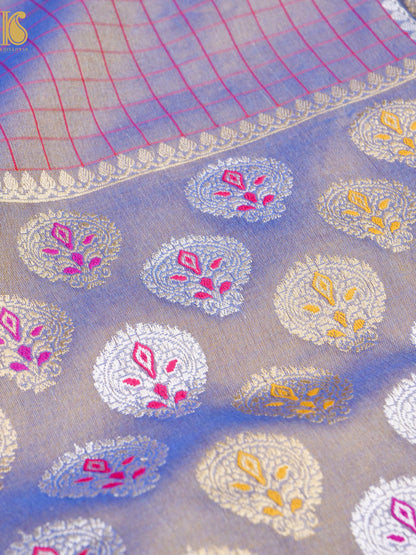 Handloom Banarasi Pure Katan Silk Kadwa Saree