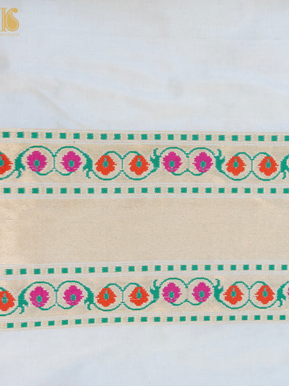 Handloom Banarasi Pure Katan Silk Kadwa Saree