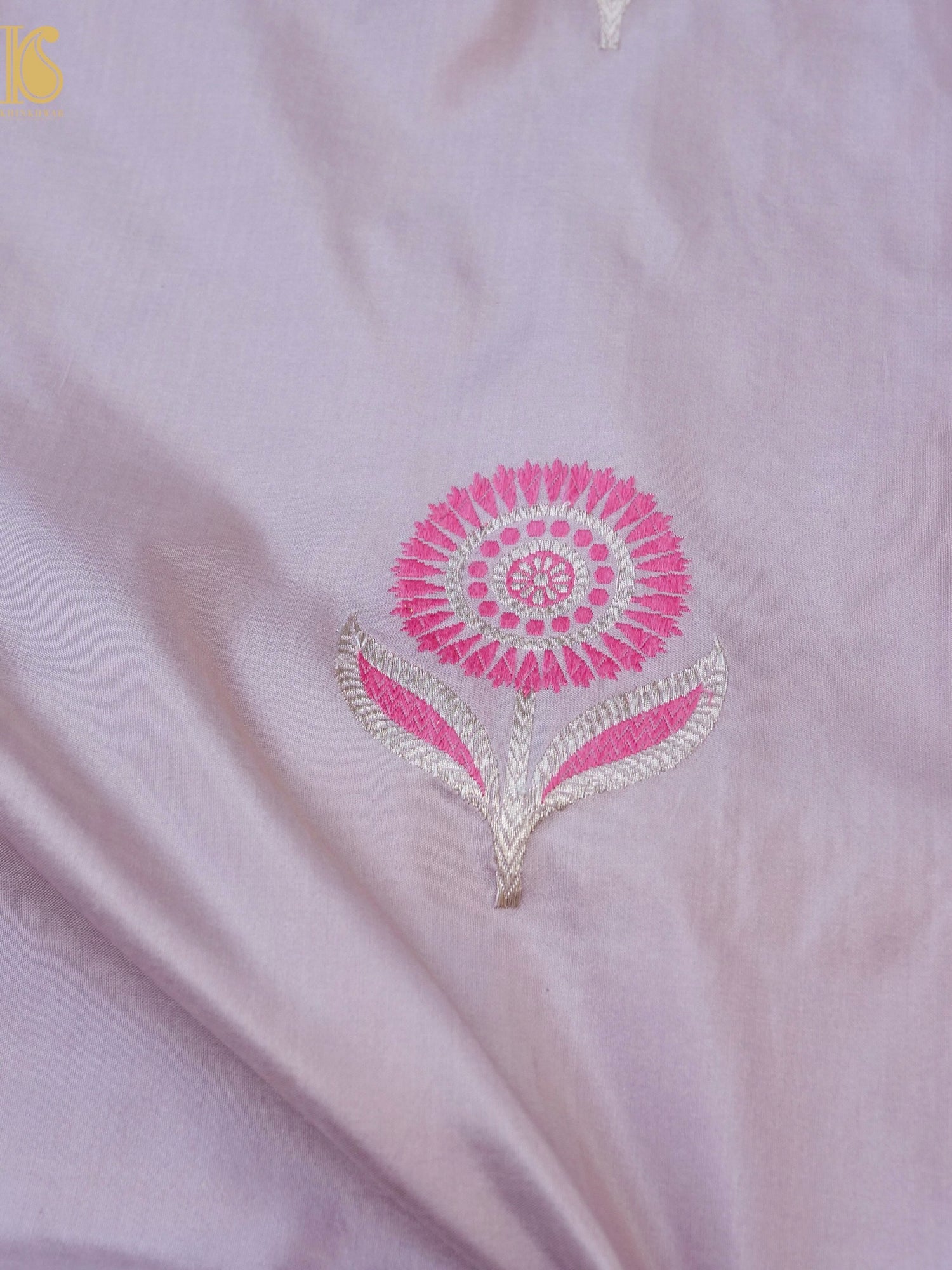 Handwoven Pure Mashru Silk Kadwa Banarasi Saree