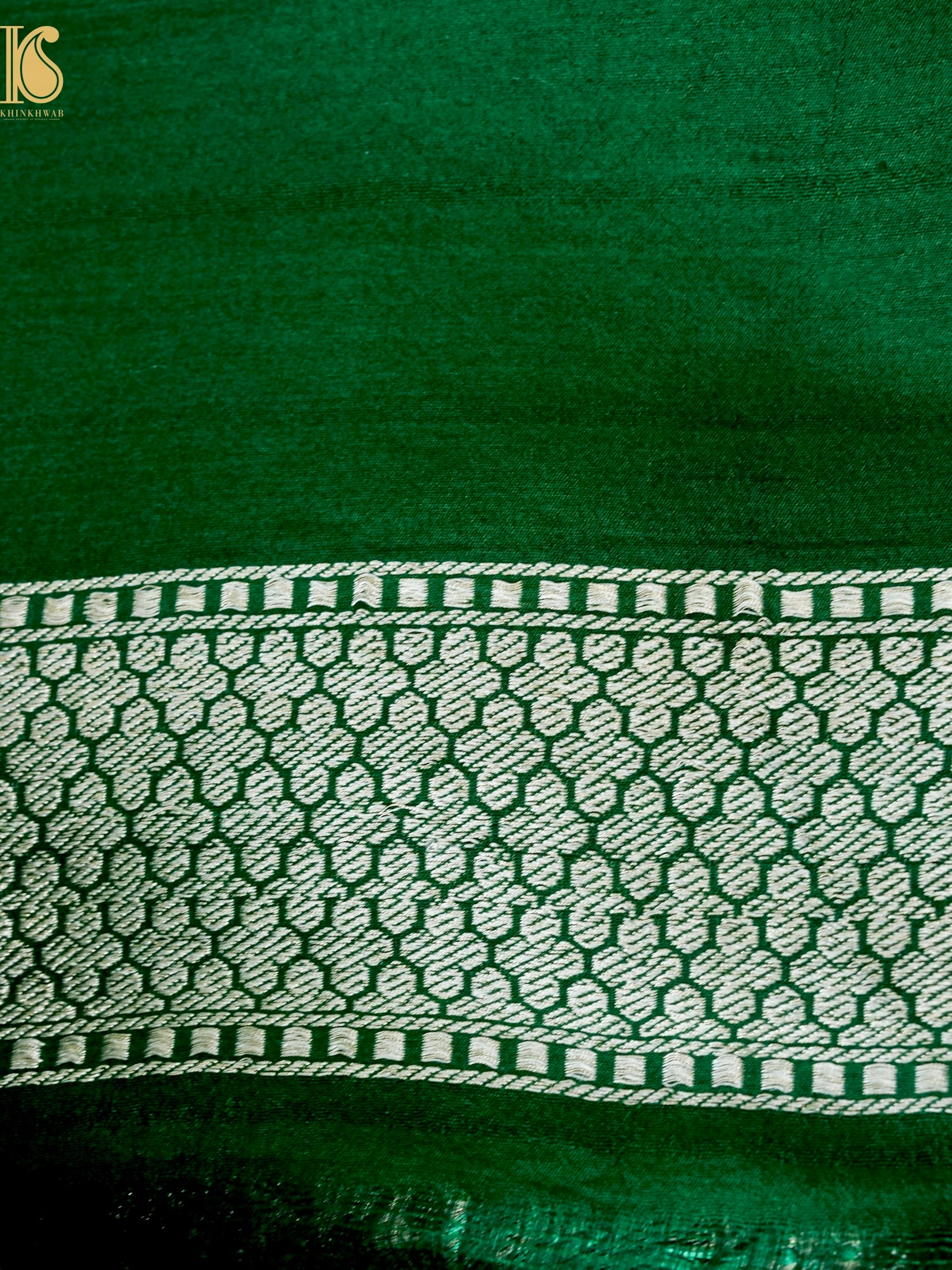 Handloom Banarasi Tussar by Georgette Silk Saree