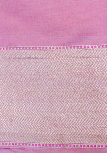 Handwoven Pure Mashru Satin Silk Tanchoi Banarasi Saree