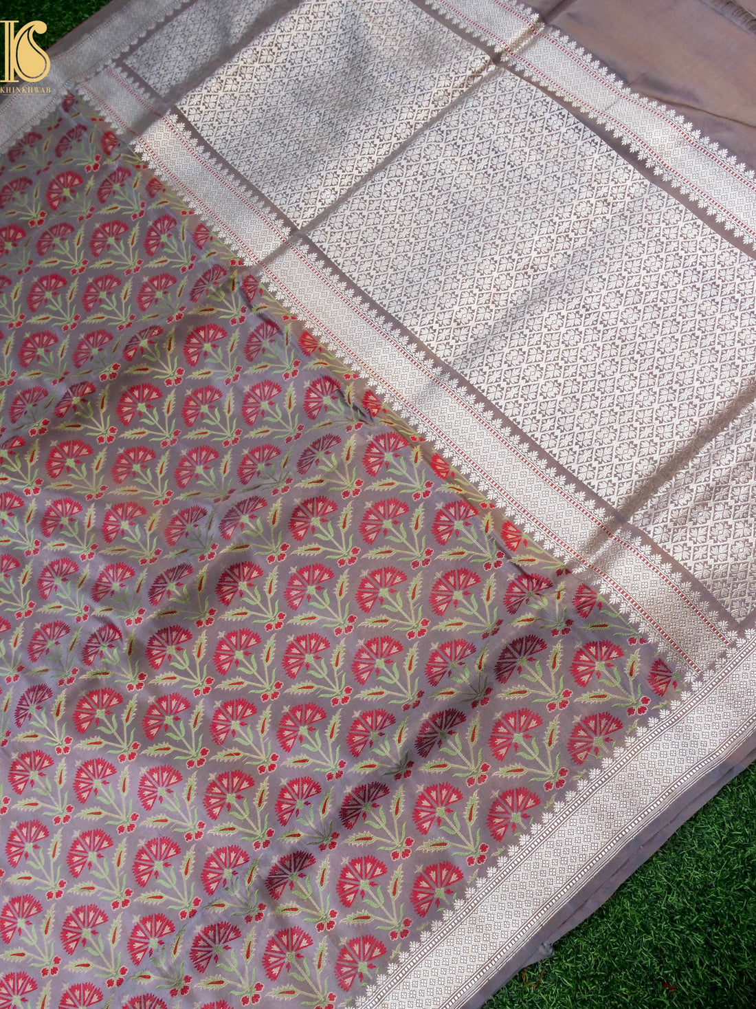 Handwoven Pure Mashru Satin Silk Tanchoi Banarasi Saree