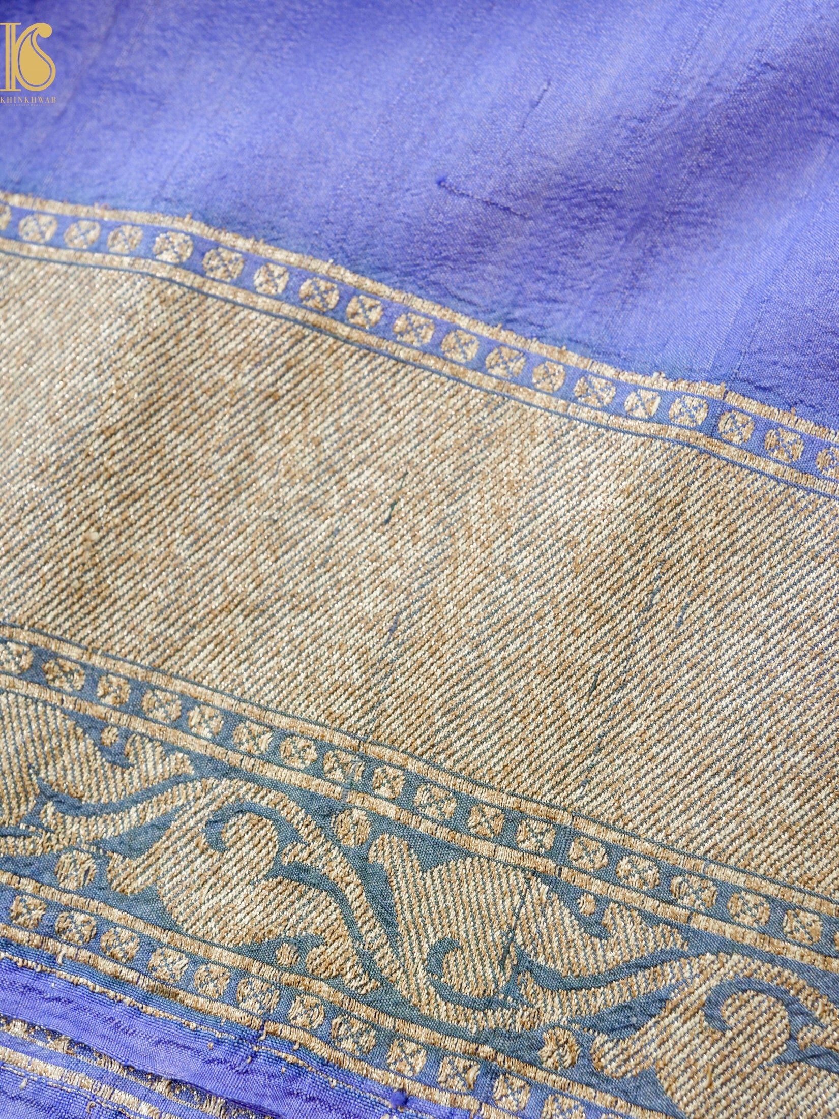 Handloom Banarasi Tussar by Georgette Silk Saree