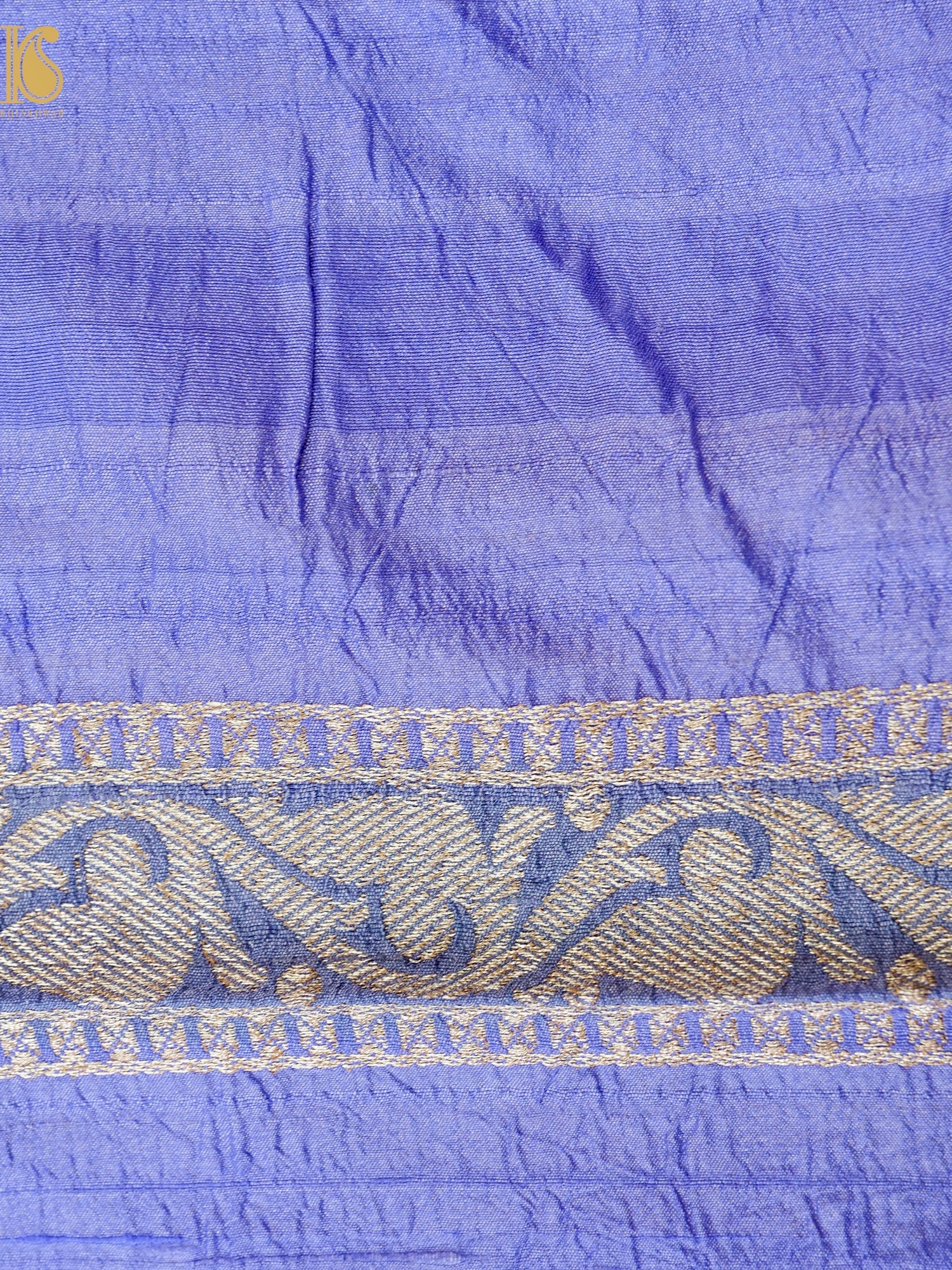 Handloom Banarasi Tussar by Georgette Silk Saree
