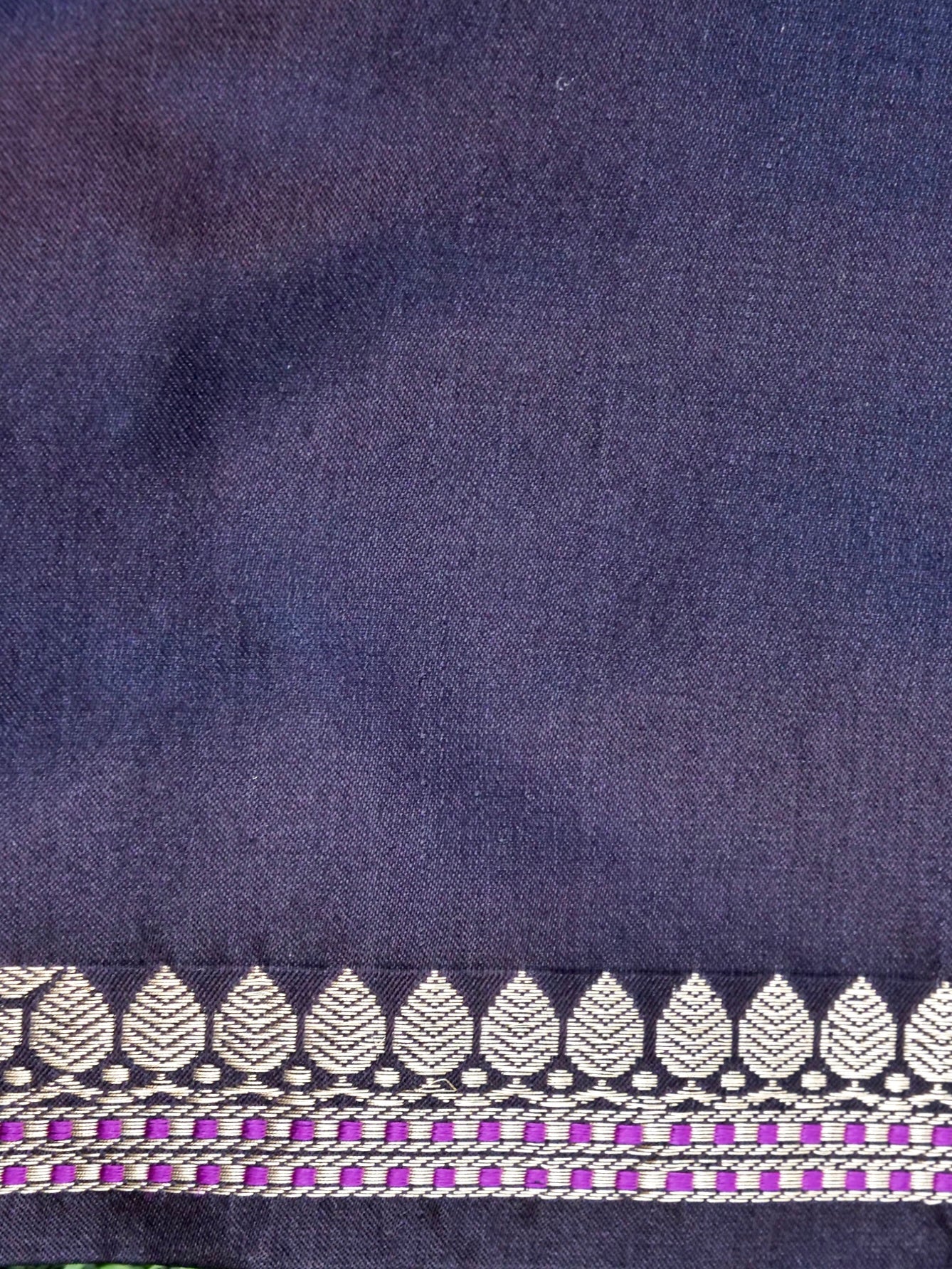 Handwoven Pure Mashru Satin Silk Tanchoi Banarasi Saree