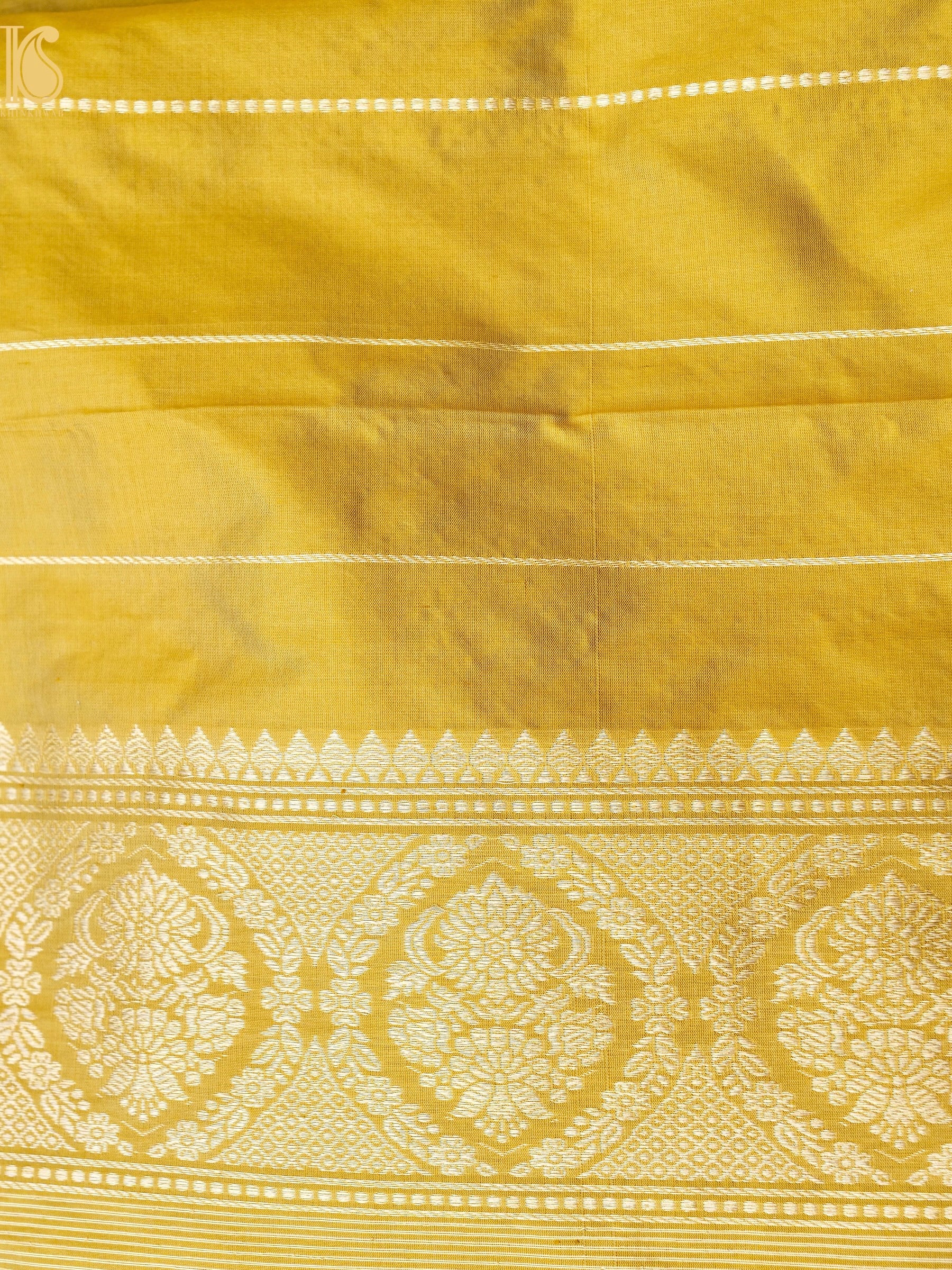 Banarasi Handloom Pure Katan Silk Kadwa Saree