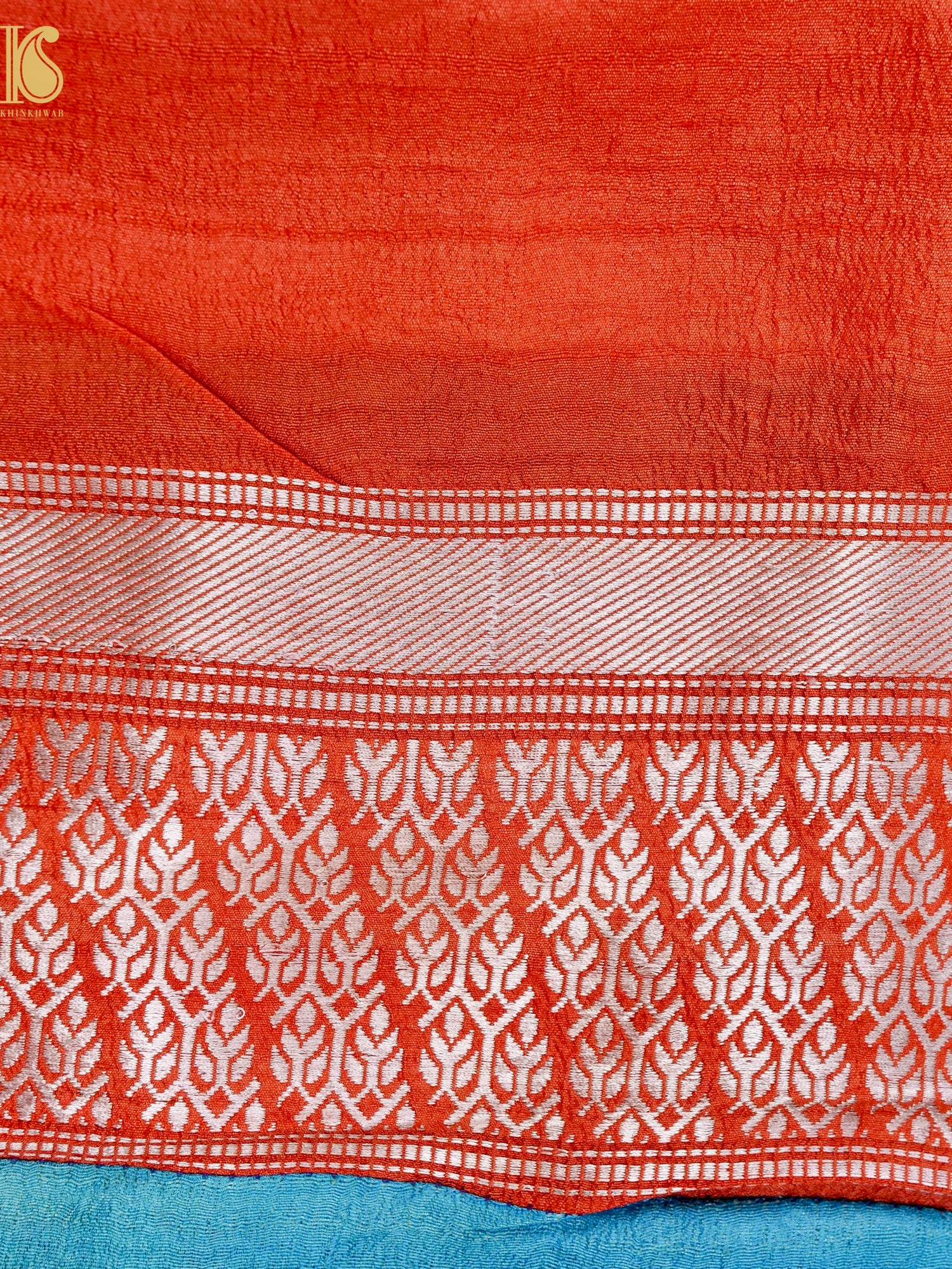 Handwoven Banarasi Pure Tussar Silk Saree
