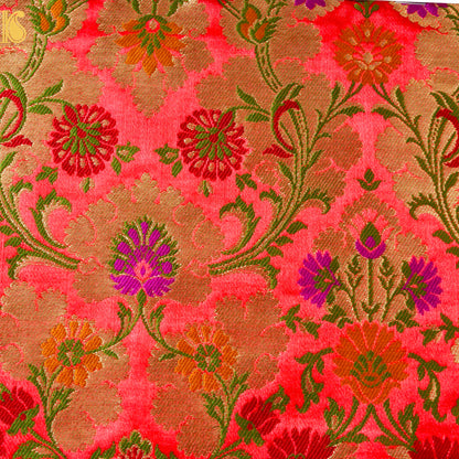 Kinkhab / Kimkhab Ashoka Brocade Banarasi Fabric