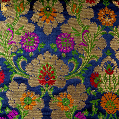 Kinkhab / Kimkhab Ashoka Brocade Banarasi Fabric