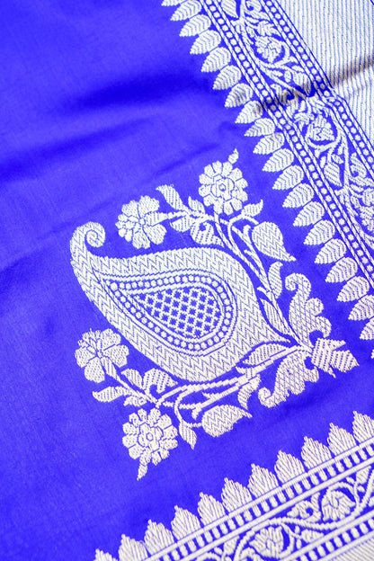 Handloom Banarasi Pure Katan Silk Kadwa Saree