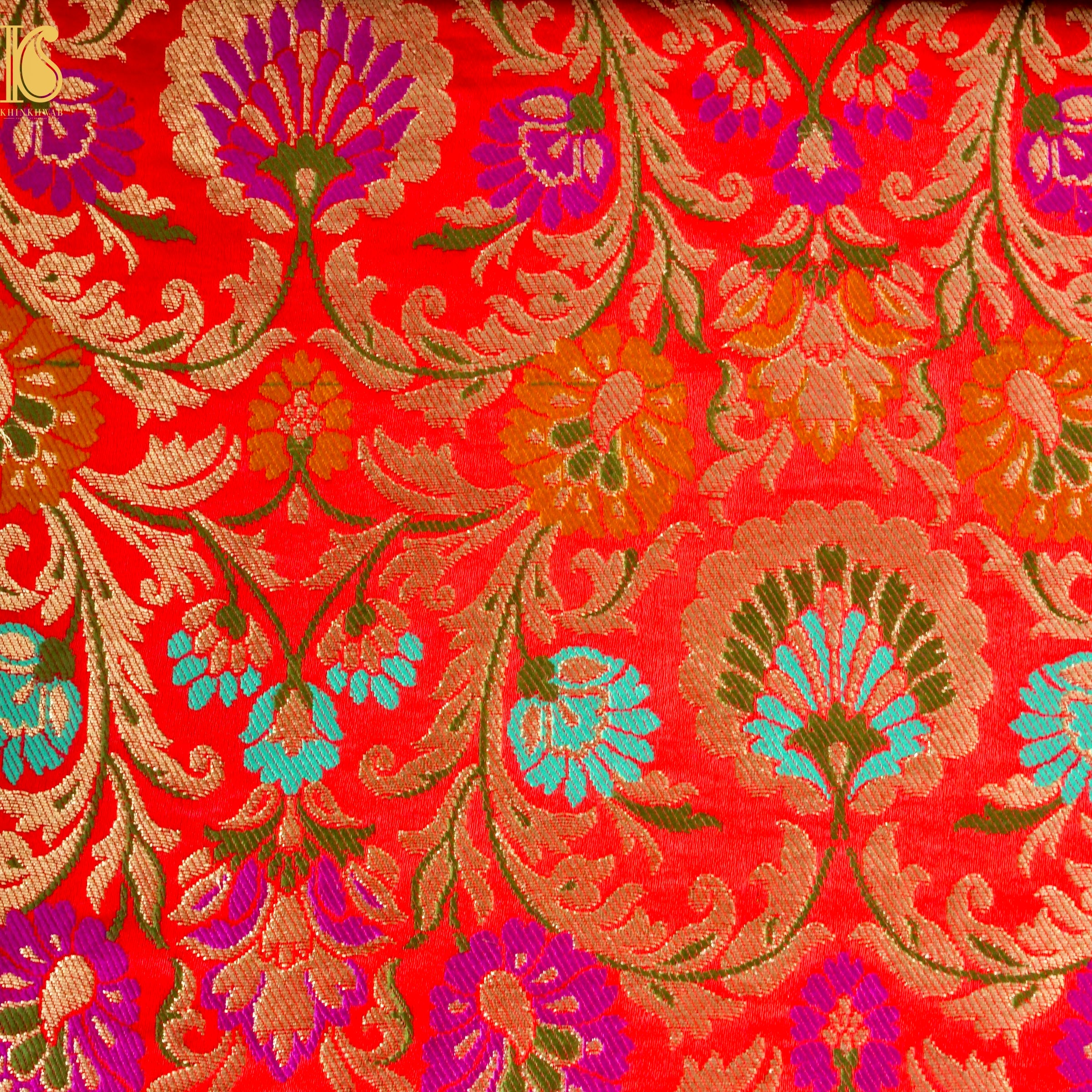 Kinkhab / Kimkhab Taranga Brocade Banarasi Fabric