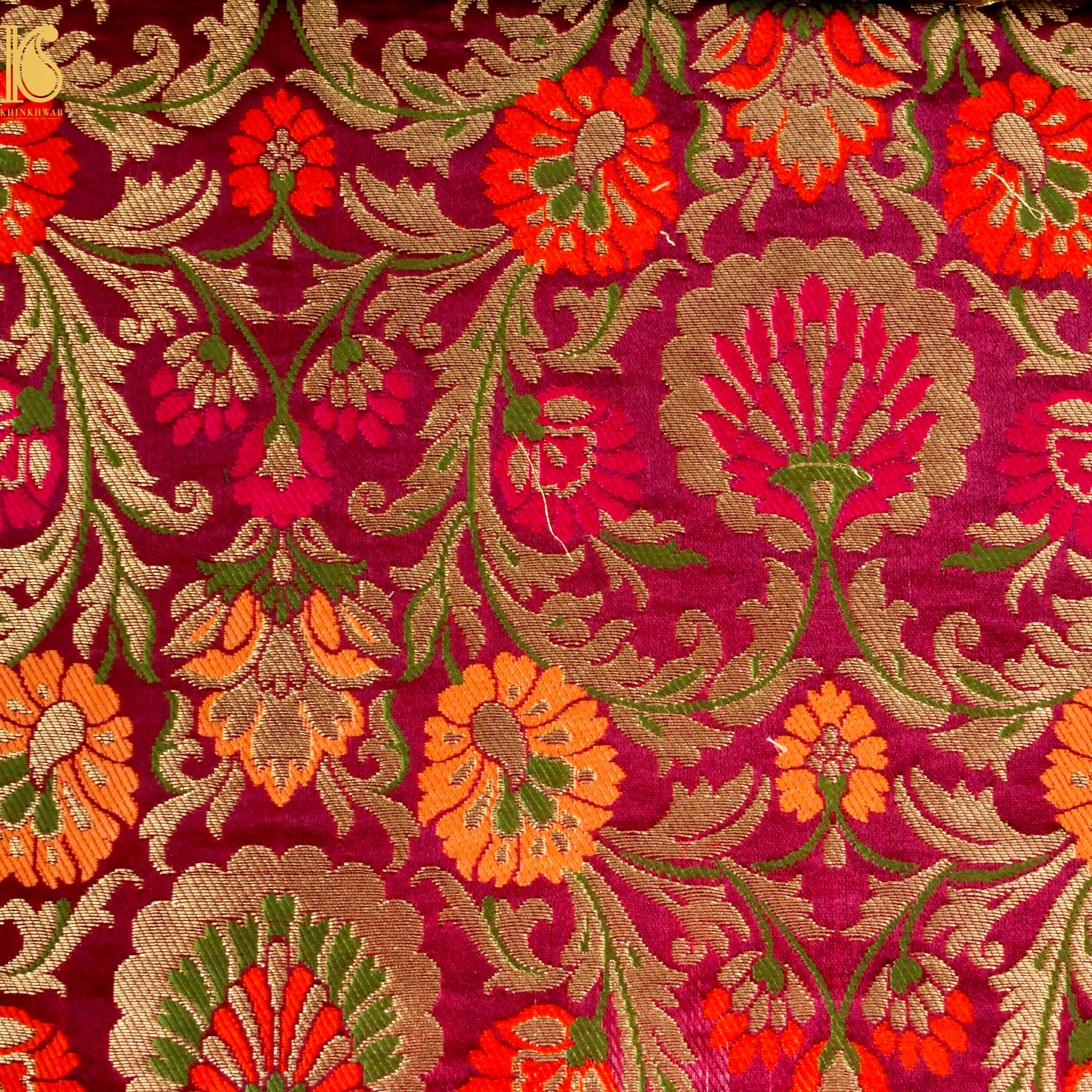Kinkhab / Kimkhab Taranga Brocade Banarasi Fabric