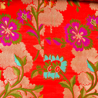 Kinkhab / Kimkhab Kusumala Brocade Banarasi Fabric