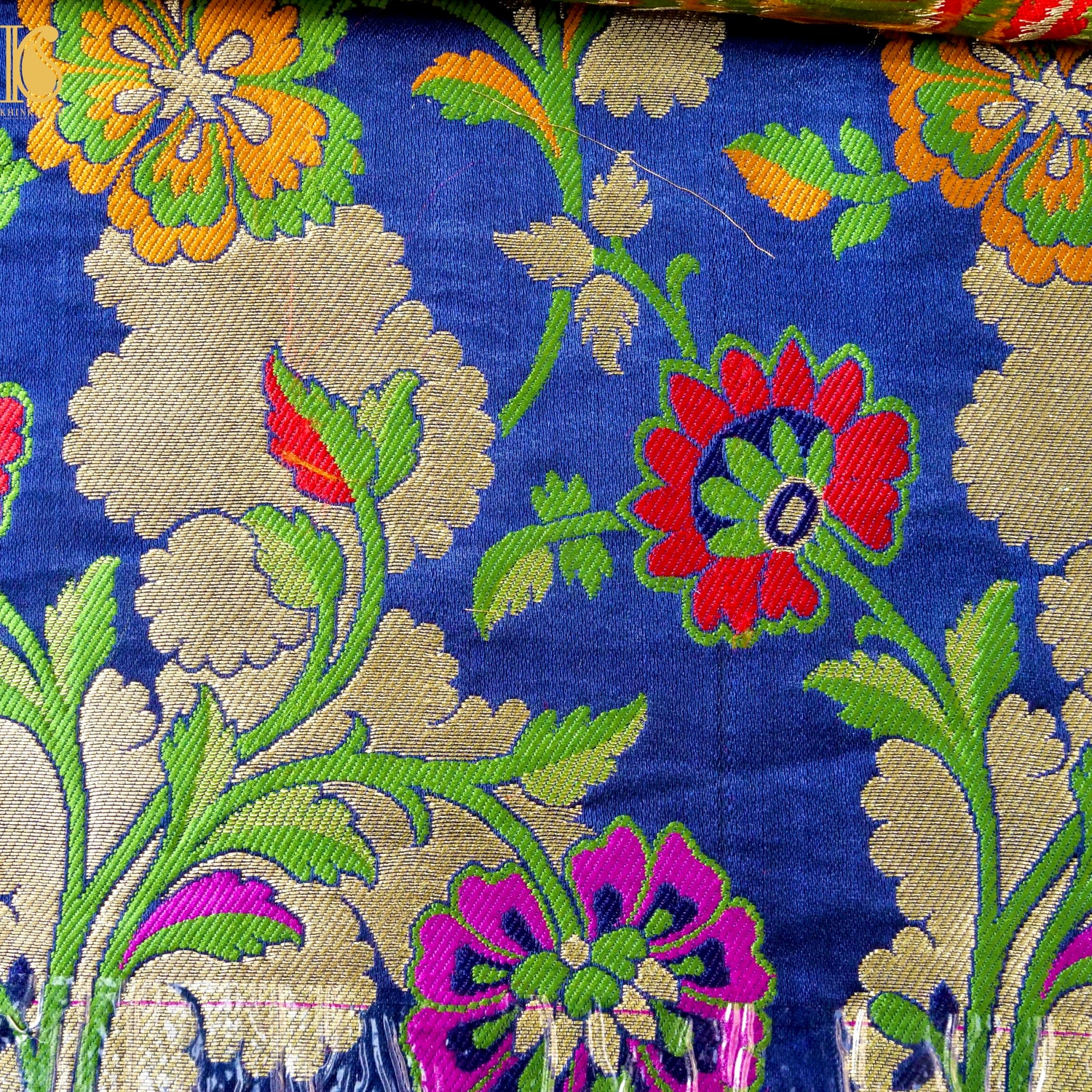 Kinkhab / Kimkhab Kusumla Brocade Banarasi Fabric