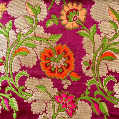 Kinkhab / Kimkhab Kusumla Brocade Banarasi Fabric