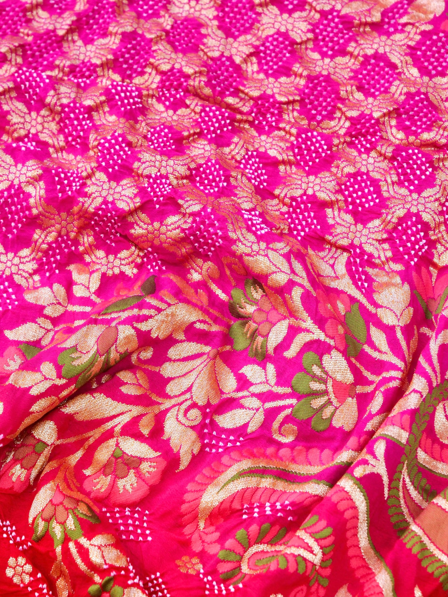 Georgette Banarasi Bandhani Dupatta