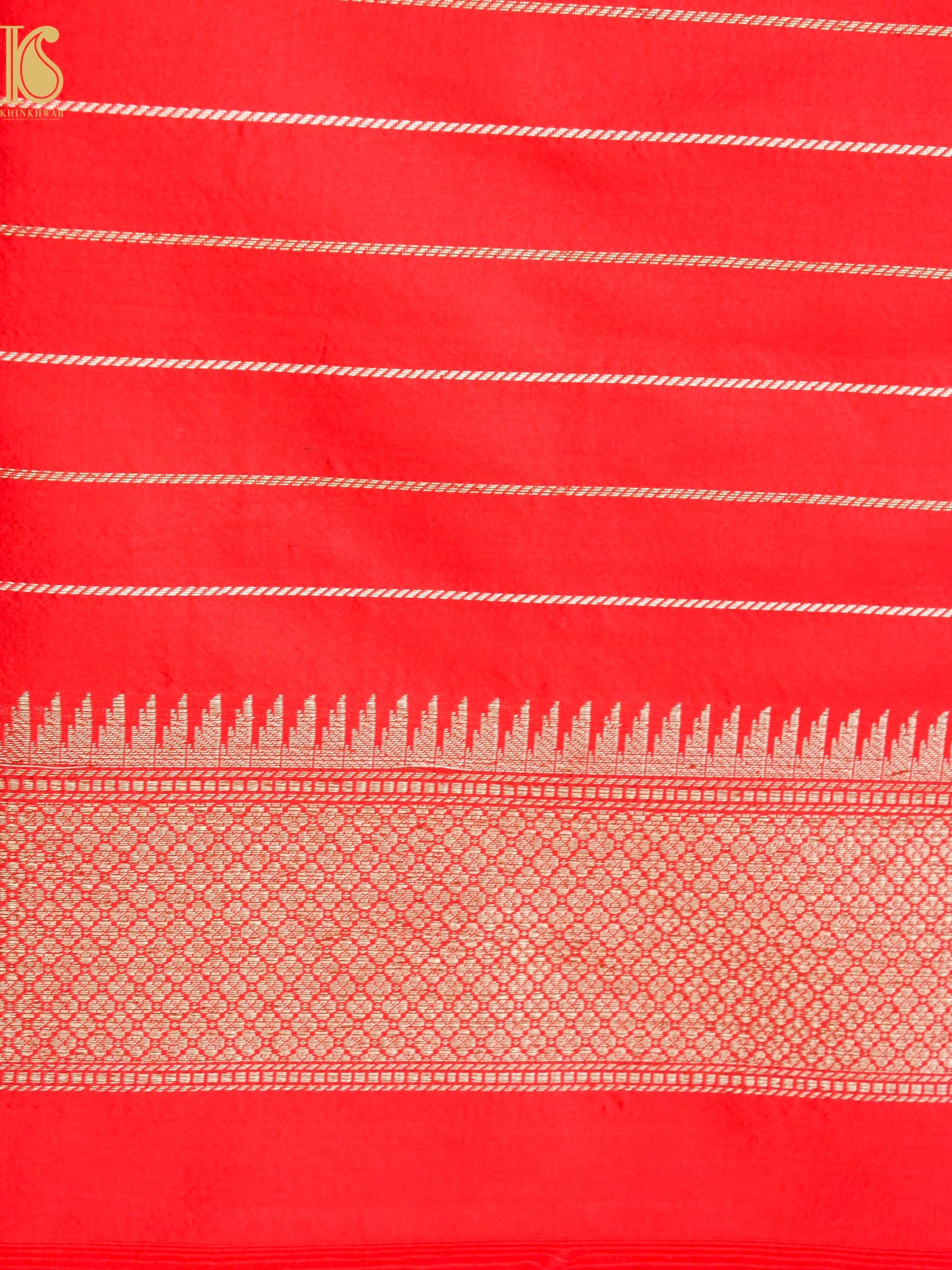 Handloom Banarasi Katan Silk Zari Tanchoi Saree