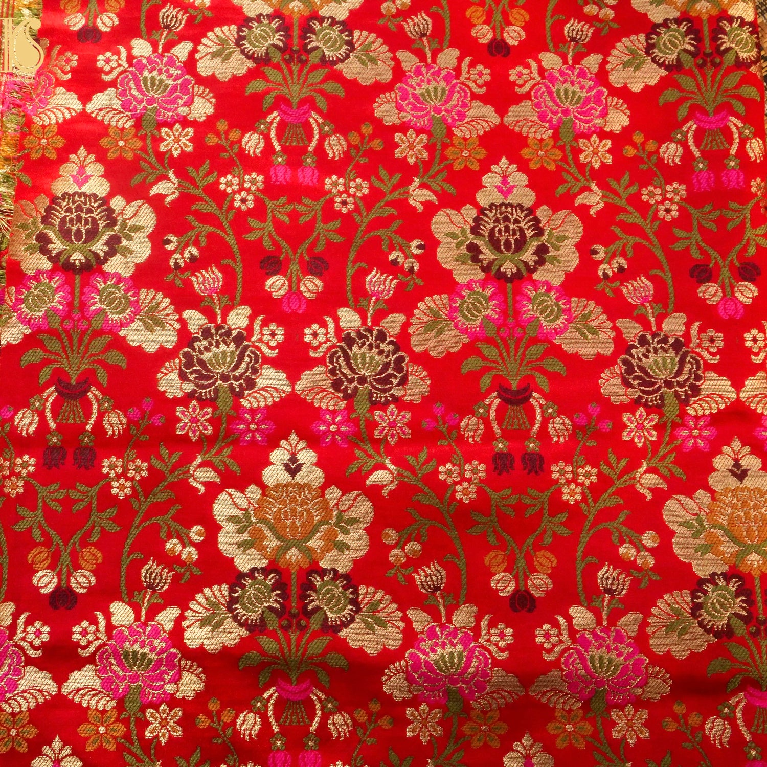 Kinkhab / Kimkhab Alya Brocade Banarasi Fabric