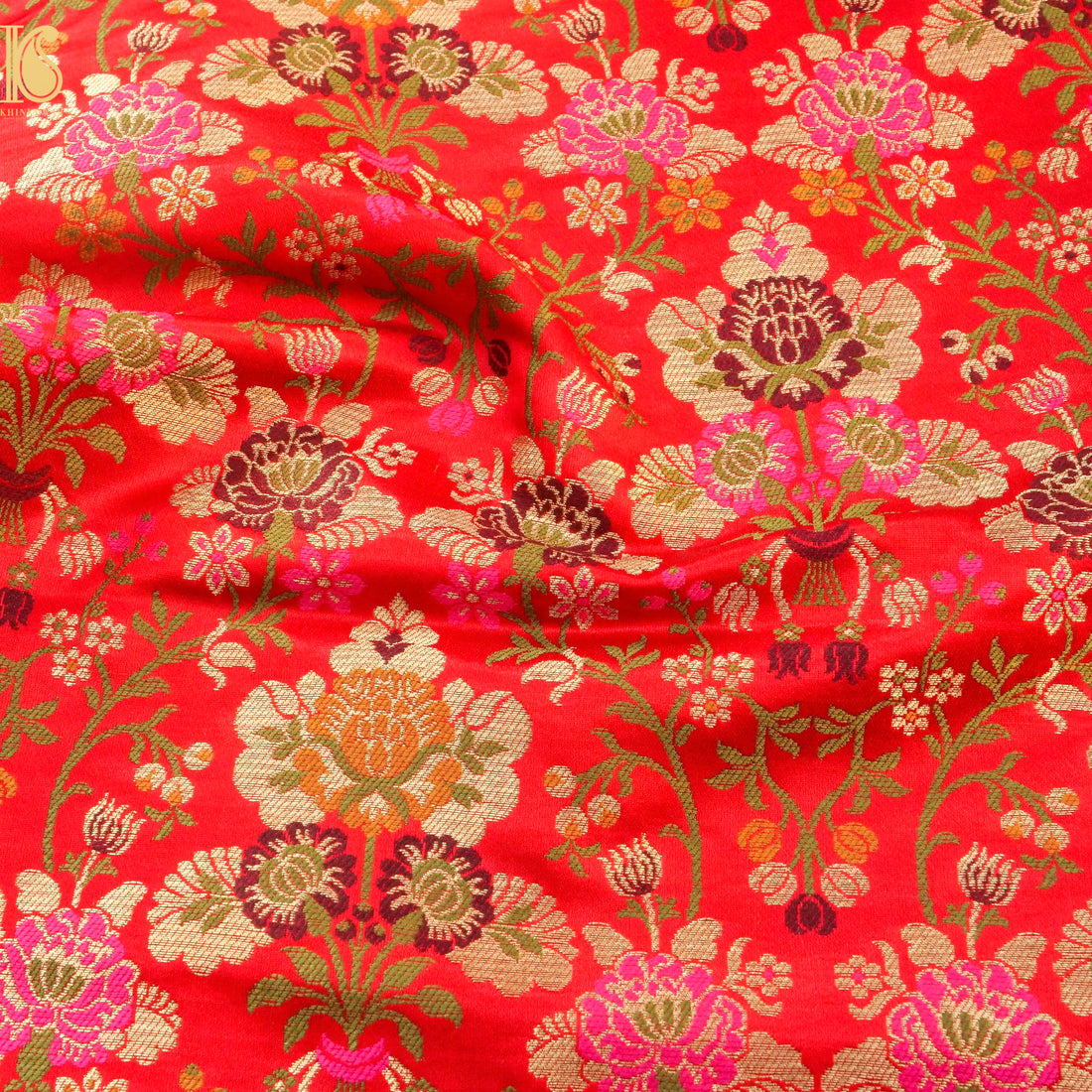 Kinkhab / Kimkhab Alya Brocade Banarasi Fabric