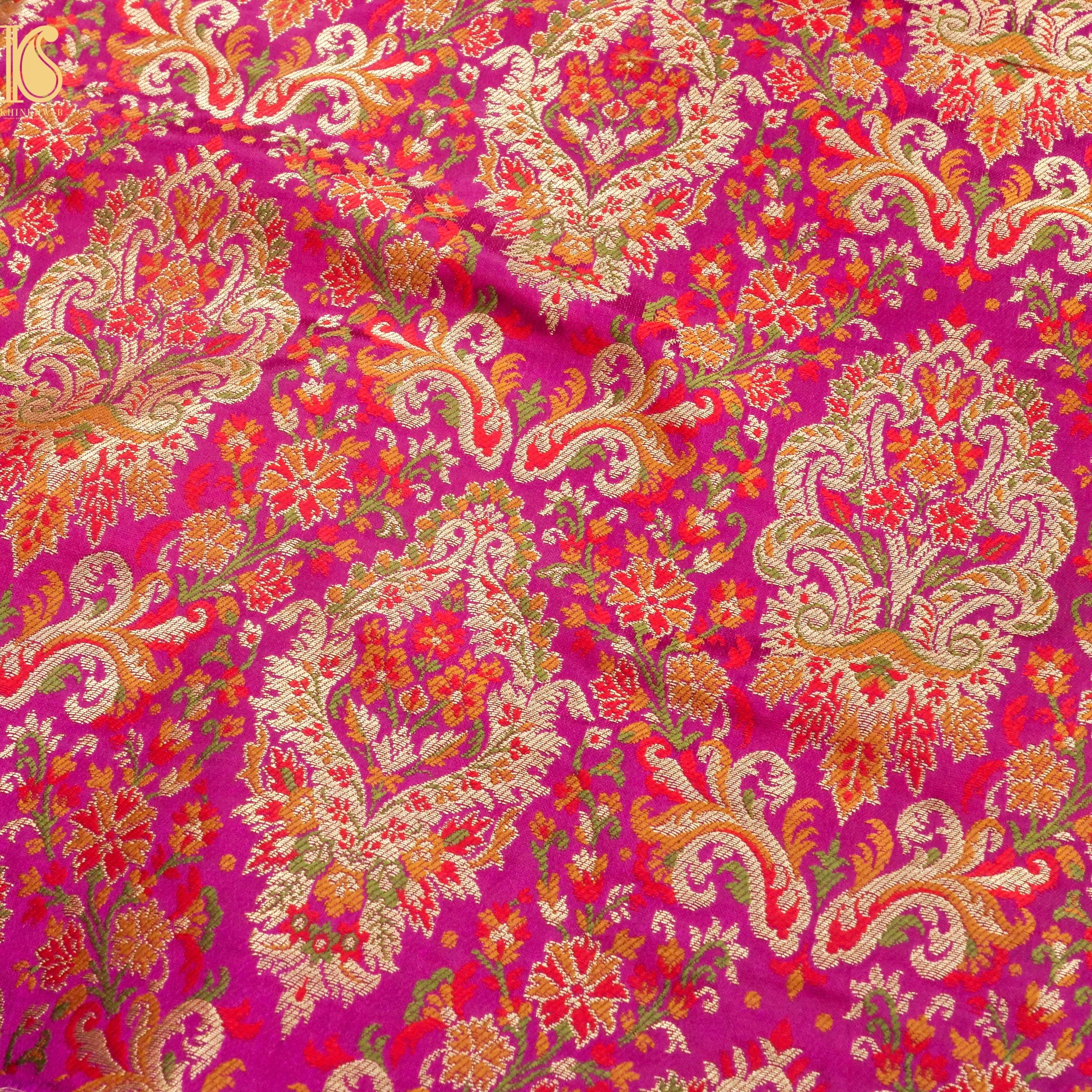 Kinkhab / Kimkhab Ziba Brocade Banarasi Fabric
