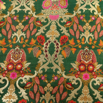 Kinkhab / Kimkhab Zarina Brocade Banarasi Fabric