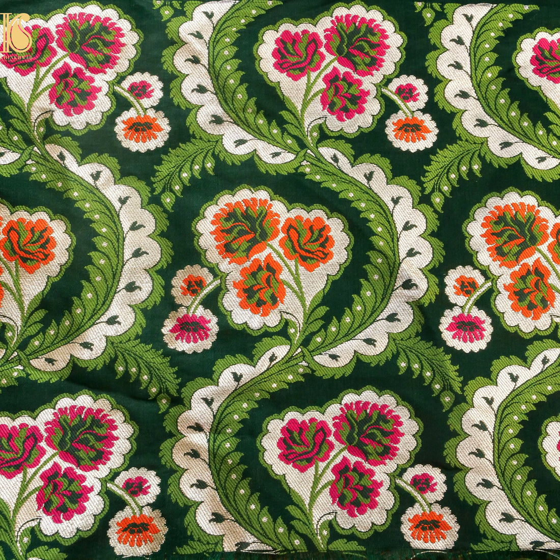 Kinkhab / Kimkhab Shahnaz Brocade Banarasi Fabric