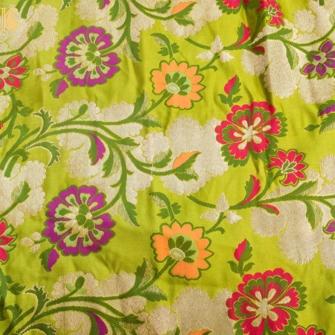 Kinkhab / Kimkhab Kusumla Brocade Banarasi Fabric