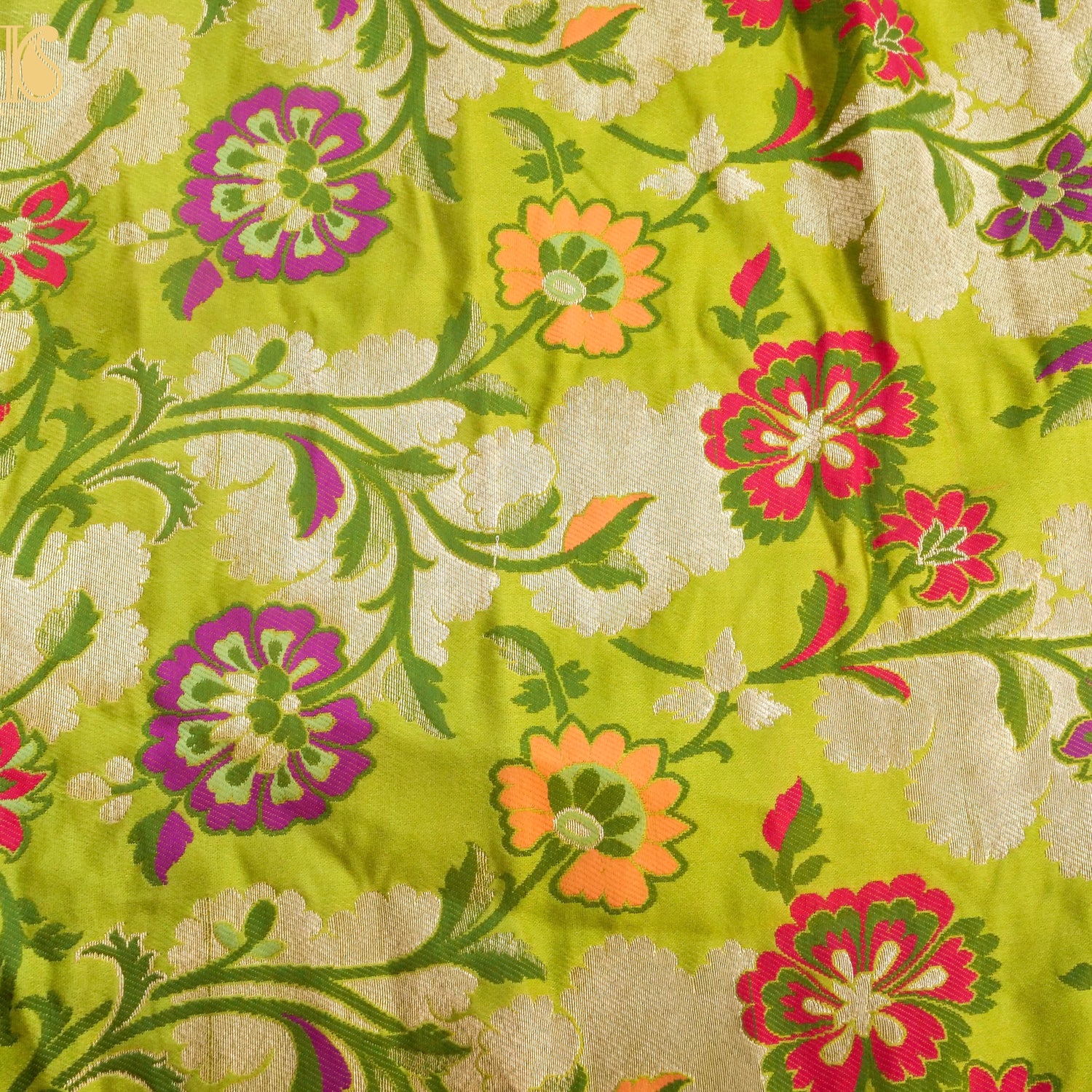 Kinkhab / Kimkhab Kusumla Brocade Banarasi Fabric