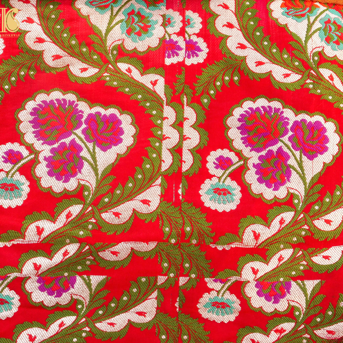 Kinkhab / Kimkhab Shahnaz Brocade Banarasi Fabric