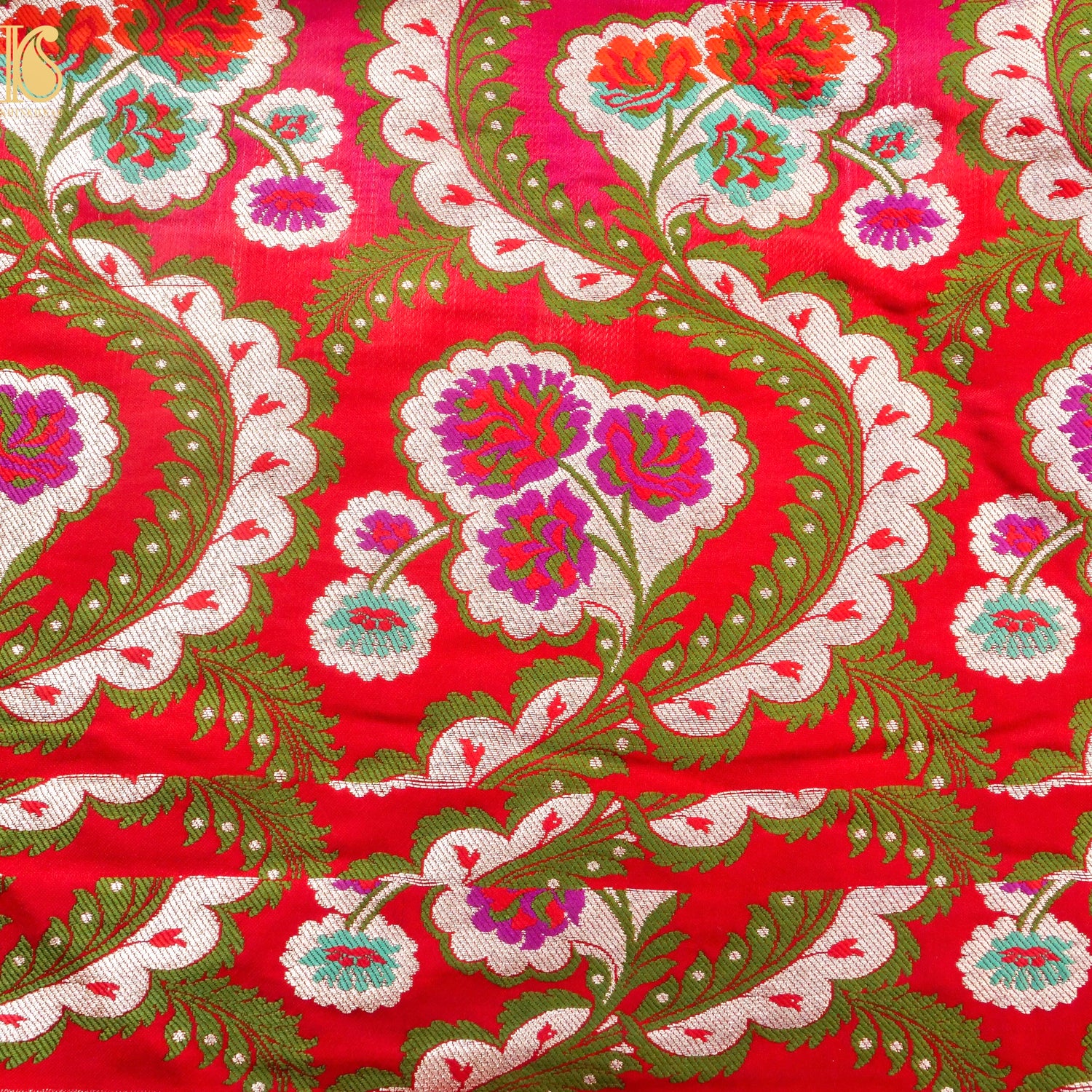 Kinkhab / Kimkhab Shahnaz Brocade Banarasi Fabric