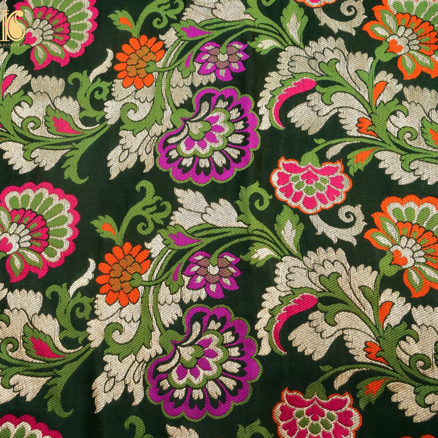 Kinkhab / Kimkhab Kusumla Brocade Banarasi Fabric