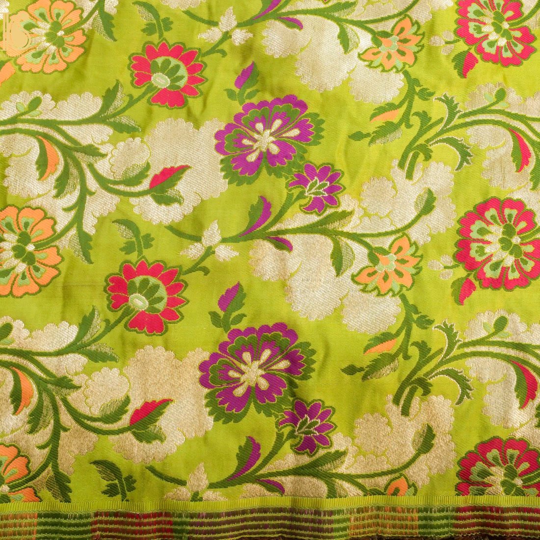 Kinkhab / Kimkhab Kusumla Brocade Banarasi Fabric