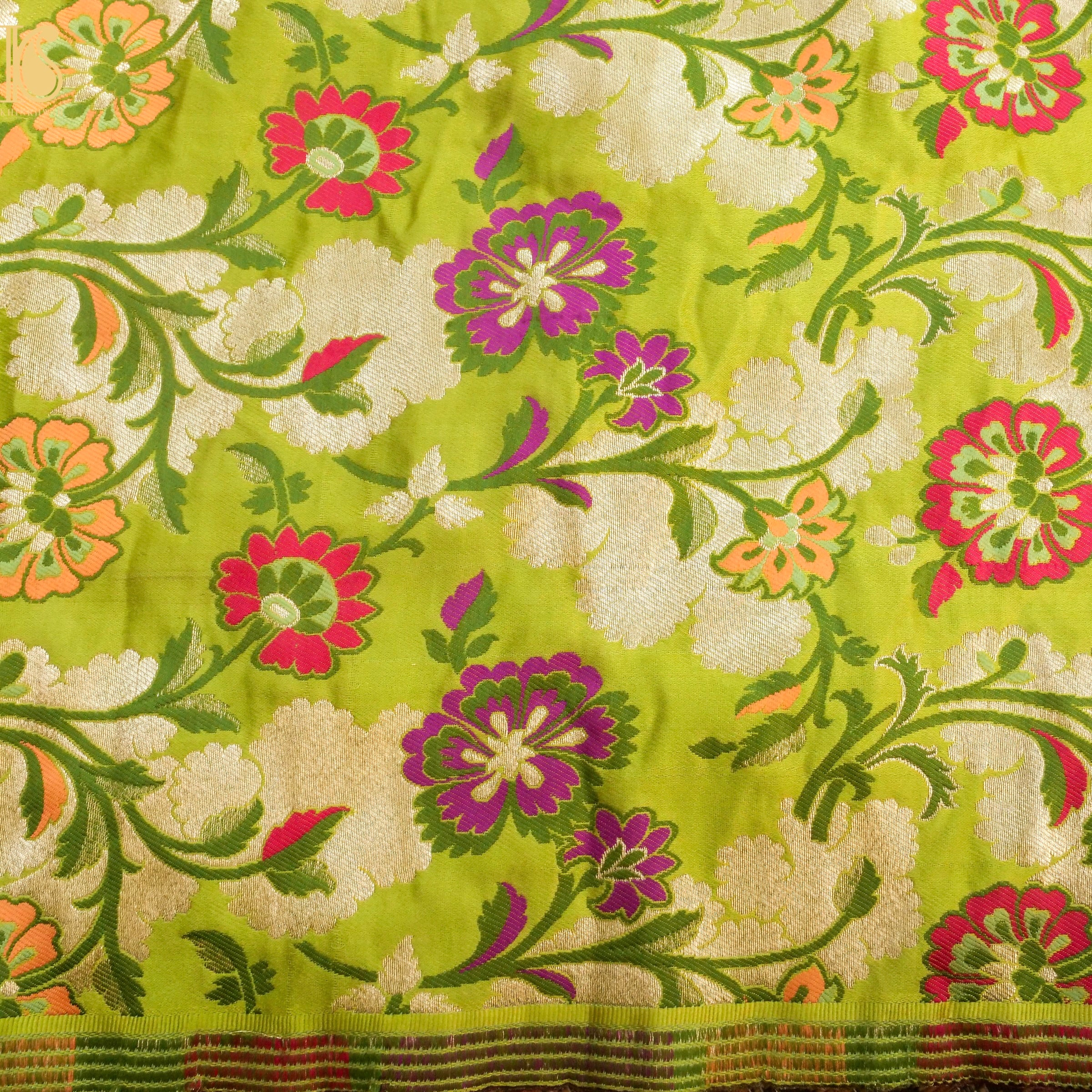 Kinkhab / Kimkhab Kusumla Brocade Banarasi Fabric
