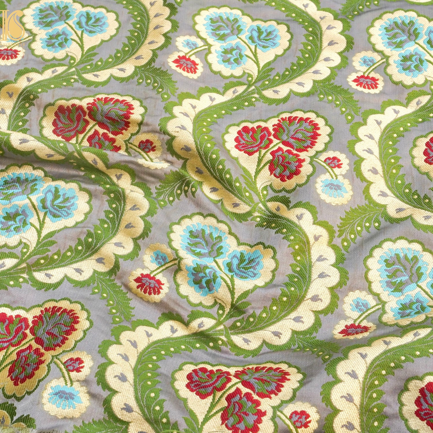 Kinkhab / Kimkhab Shahnaz Brocade Banarasi Fabric