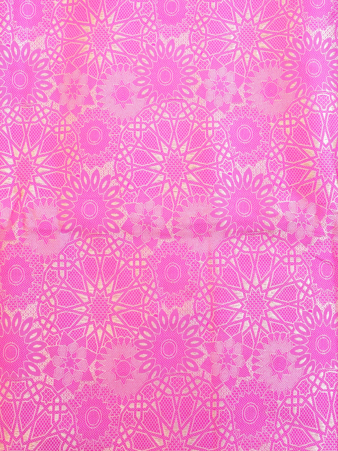 Handloom Pure Brocade Banarasi Fabric