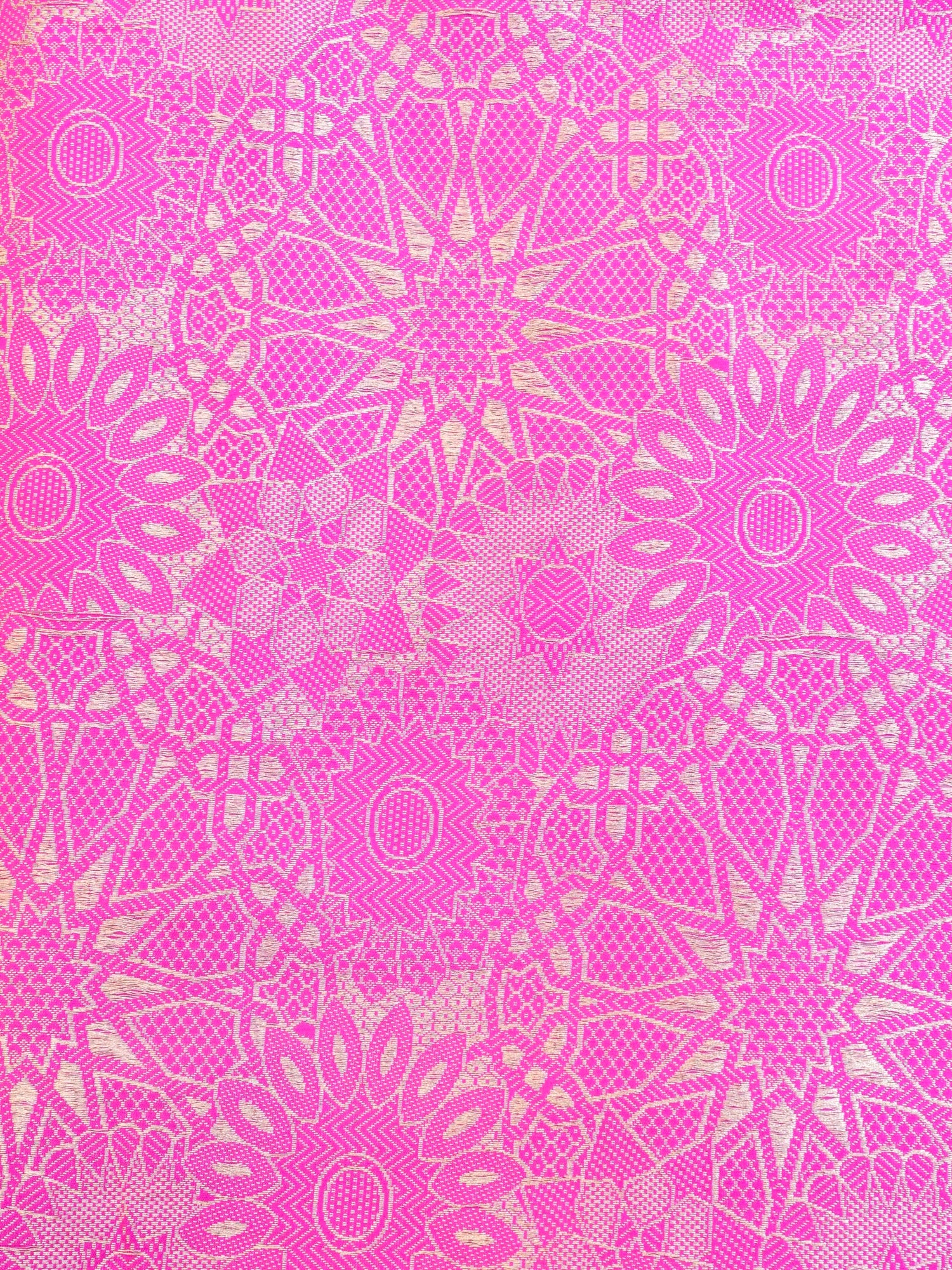 Handloom Pure Brocade Banarasi Fabric