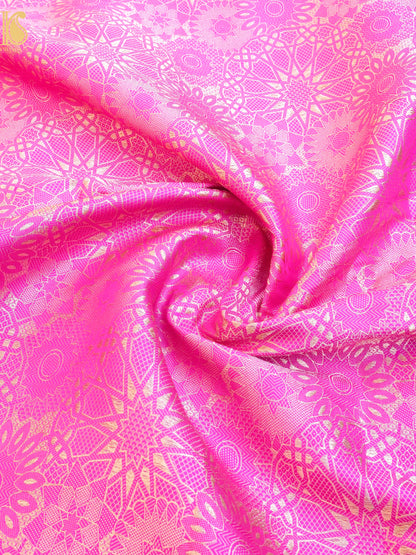 Handloom Pure Brocade Banarasi Fabric