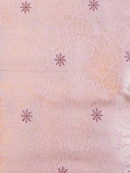 Handloom Pure Brocade Banarasi Fabric