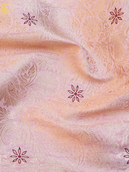 Handloom Pure Brocade Banarasi Fabric