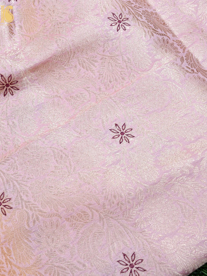 Handloom Pure Brocade Banarasi Fabric