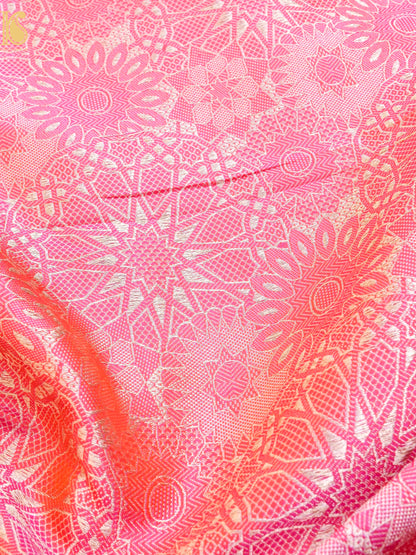 Handloom Pure Brocade Banarasi Fabric