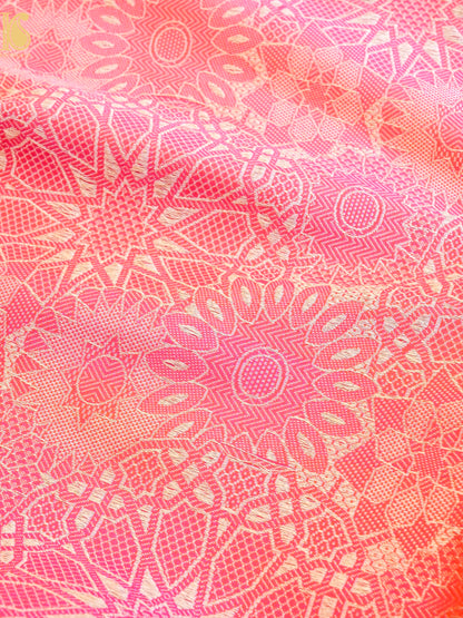 Handloom Pure Brocade Banarasi Fabric