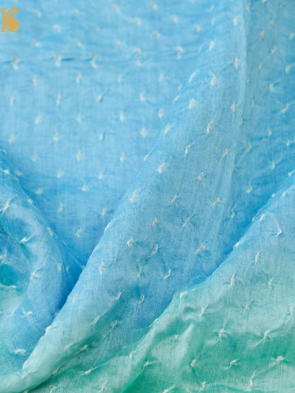 Pure Cotton Bandhani Banarasi Saree