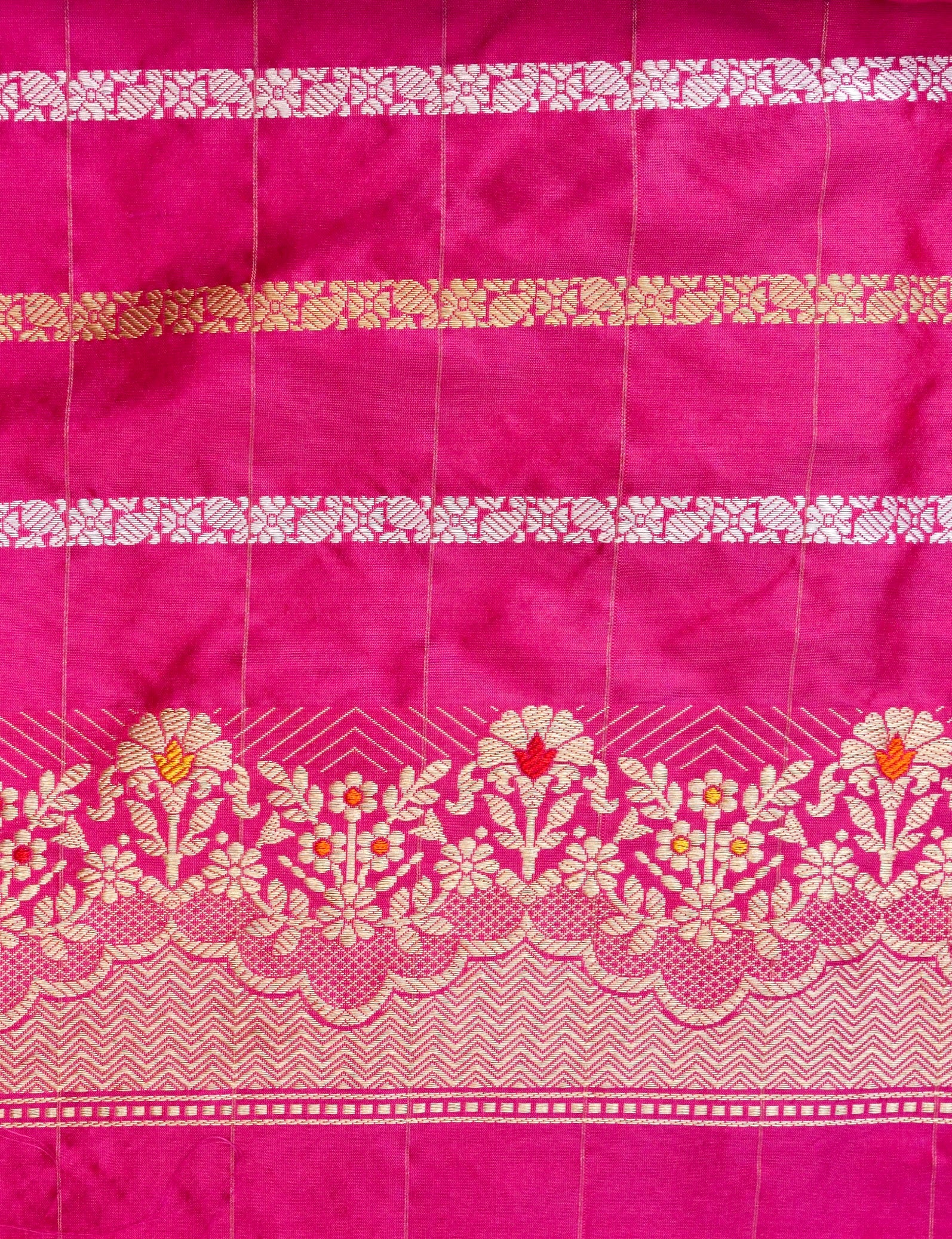 Handloom Banarasi Pure Katan Silk Kadwa Saree