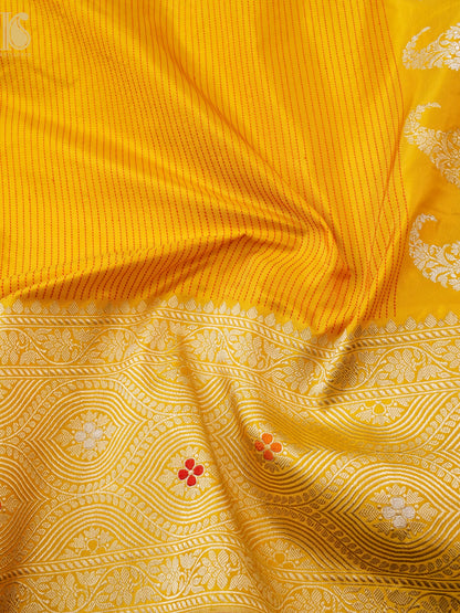 Handloom Banarasi Pure Katan Silk Kadwa Saree